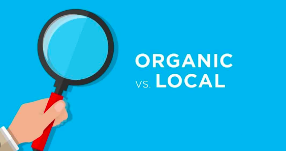 Local SEO  vs organic SEO 